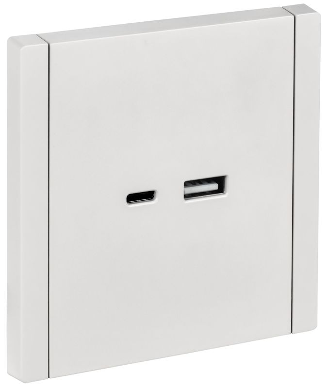 Розетка USB A+C 3.1А FORTE&PIANO FP250 бел. IEK FP-U22-D31-K01