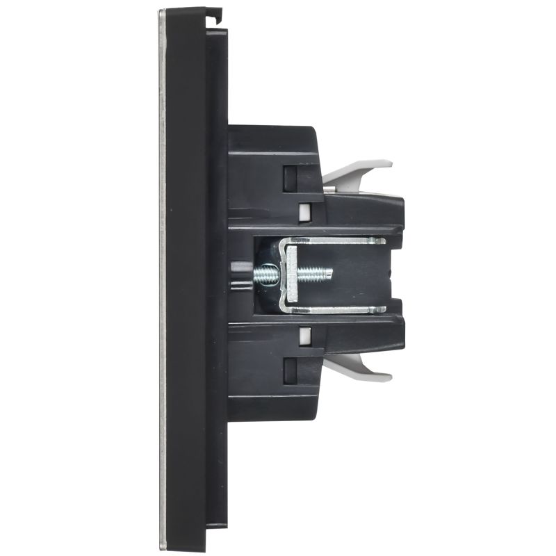 Выключатель 1-кл. 1п 1мод. СП FORTE&PIANO FP701M 10А IP20 никель IEK FP-V10-0-10-1-M-K50