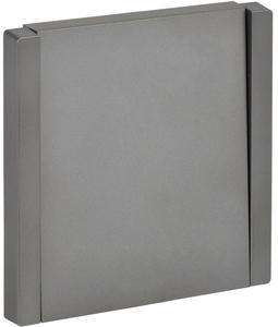 Выключатель перекрестный 1-кл. СП FORTE&PIANO 10А FP512 сталь IEK FP-V13-0-10-1-K46
