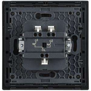 Выключатель жалюзи СП FORTE&PIANO FP211M 10А бел. IEK FP-V15-0-10-1-M-K01