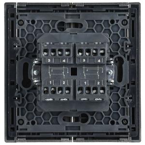 Выключатель перекрестный 2-кл. СП FORTE&PIANO 10А FP509 сталь IEK FP-V23-0-10-1-K46