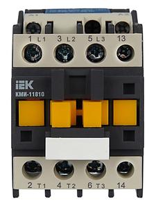 Контактор КМИ-11810 18А 230В/АС3 1НО KARAT IEK KKM11-018-230-10