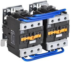 Контактор КМИ-48032 реверс 80А 230В/АС3 2НО 2НЗ KARAT IEK KKM43-080-230-22-1
