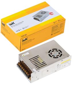 Драйвер LED ИПСН-PRO 5050 250Вт 12В блок-клеммы IP20 IEK LSP1-250-12-20-33-PRO
