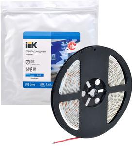 Лента светодиодная LED LSR-2835B60-4.8-IP65-12В (уп.5м) IEK LSR1-7-060-65-3-05