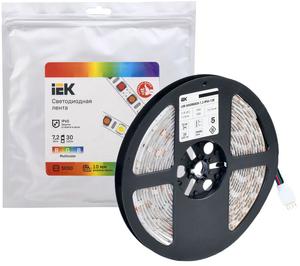 Лента светодиодная LED LSR-5050RGB30-7.2-IP65-12В (уп.5м) IEK LSR2-3-030-65-3-05