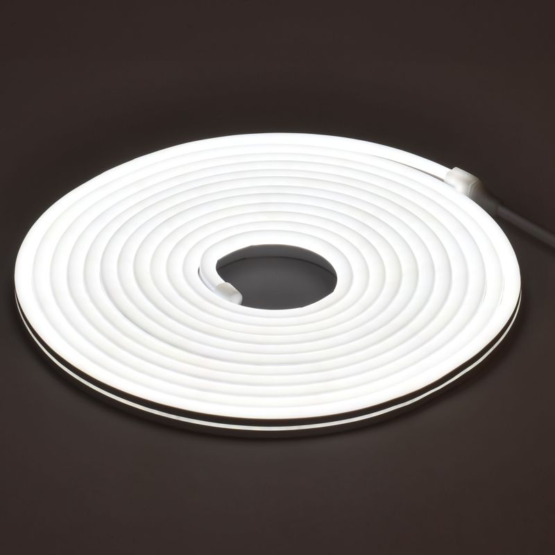 Лента светодиодная "неон" 2835-120LED 8Вт/м IP65 12мм 24В 6500К (уп.5м) IEK LSR6-2-120-65-3-05