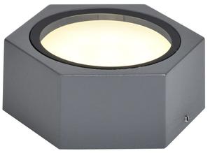 Светильник 5204 GX53 IP65 уличный потолочный сер. IEK LT-UPU0-5204-GX53-1-K03