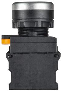 Кнопка d22мм 1НО+1НЗ MASTER желт. IEK MI-BT60-11-3-22-K05