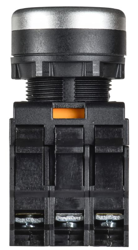 Кнопка d22мм 1НО+1НЗ MASTER с подсветкой зел. IEK MI-BT60-11D-3-12-K06