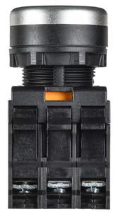 Кнопка d22мм 1НО+1НЗ MASTER с подсветкой зел. IEK MI-BT60-11D-3-12-K06