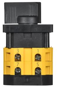 Переключатель кулачковый 10А (сх. 55) стандартная рукоятка IEK MI-CS10-010-055