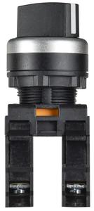 Переключатель 2 полож. 1НО+1НЗ черн. MASTER IEK MI-SW60-11X2-3-24-2-K02