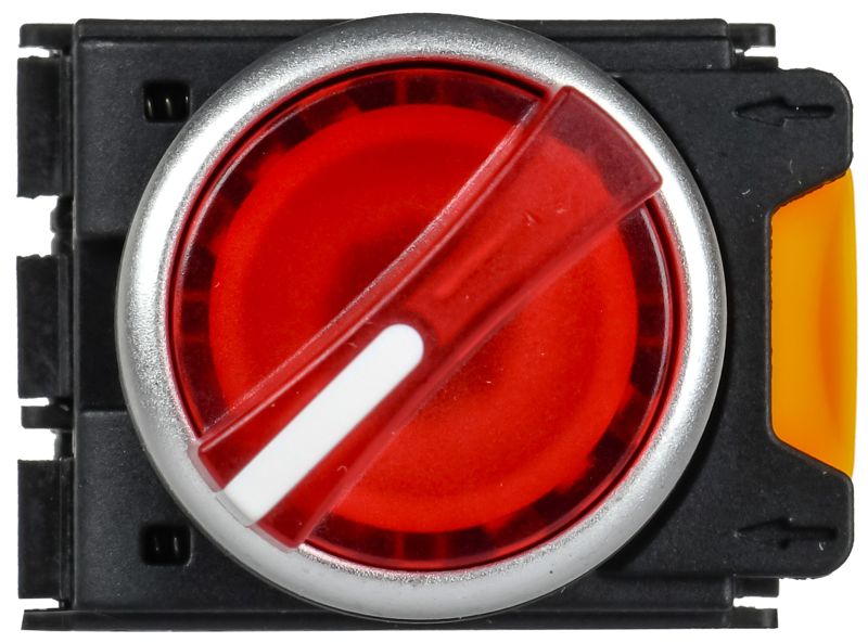 Переключатель 2 полож. 1НО+1НЗ с подсветкой красн. MASTER IEK MI-SW60-11XD-3-14-2-K04