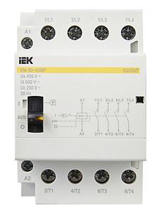 Контактор модульный КМ40-40МР AC с ручным управ. KARAT IEK MKK22-40-40