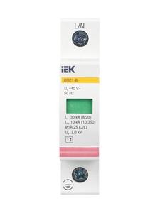 Ограничитель перенапряжения ОПС1-B 1P KARAT IEK MOP20-1-B