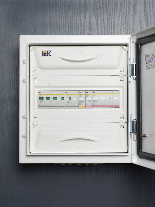 Ограничитель перенапряжения ОПС1-C 2P KARAT IEK MOP20-2-C