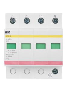 Ограничитель перенапряжения ОПС1-B 4P KARAT IEK MOP20-4-B