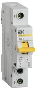 Выключатель-разъединитель трехпозиционный 1п ВРТ-63 63А KARAT IEK MPR10-1-063