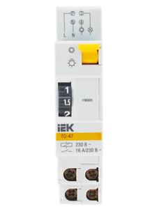 Таймер освещения ТО-47 16А 230В на DIN-рейку KARAT IEK MTA30-16