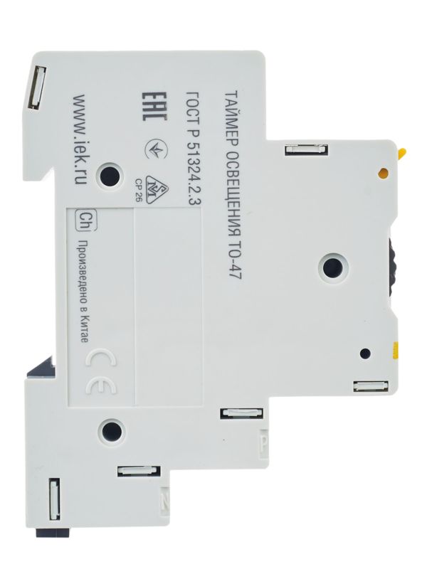 Таймер освещения ТО-47 16А 230В на DIN-рейку KARAT IEK MTA30-16