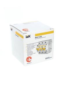 Выключатель автоматический модульный 3п C 100А 10кА ВА47-100 KARAT IEK MVA40-3-100-C