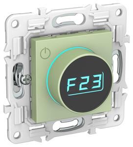 Термостат электронный SKANDY SK-T01G с индикацией мятный IEK SK-RT11-K06