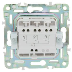 Выключатель 3-кл. SKANDY 10А SK-V11Gr сер. IEK SK-V30-0-10-K03