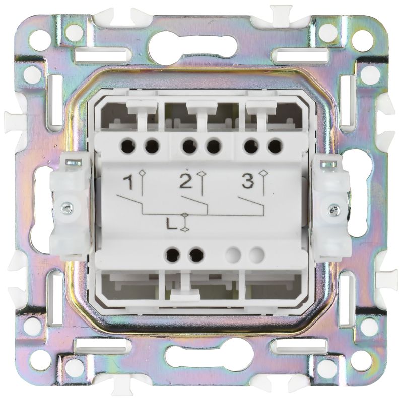 Выключатель 3-кл. SKANDY 10А SK-V11G мятный IEK SK-V30-0-10-K06