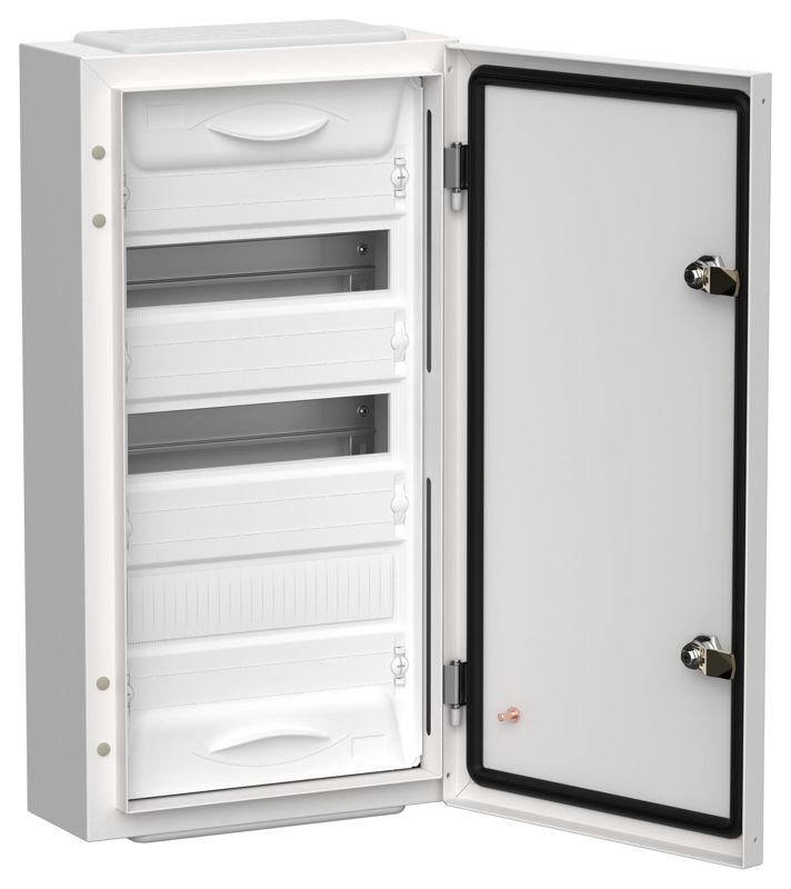 Корпус ЩРн-36 (1х36) TITAN 5 585х310х140 IP54 метал. бел. IEK TI5-50-N-036-54