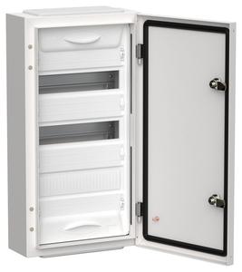 Корпус ЩРн-36 (1х36) TITAN 5 585х310х140 IP54 метал. бел. IEK TI5-50-N-036-54