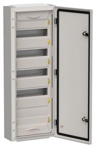 Корпус ЩРн-60 (1х60) TITAN 5 835х310х140 IP54 метал. сер. IEK TI5-50-N-060-54-7035