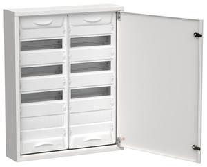 Корпус ЩРн-96 (2х48) TITAN 5 710х570х140 IP31 метал. бел. IEK TI5-50-N-2X048-31