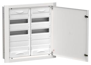 Корпус ЩРв-72 (2х36) TITAN 5 630х625х130 IP31 метал. бел. IEK TI5-50-V-2X036-31