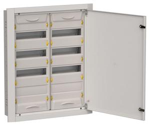 Корпус ЩРв-96 (2х48) TITAN 5 755х625х130 IP31 метал. сер. IEK TI5-50-V-2X048-31-7035