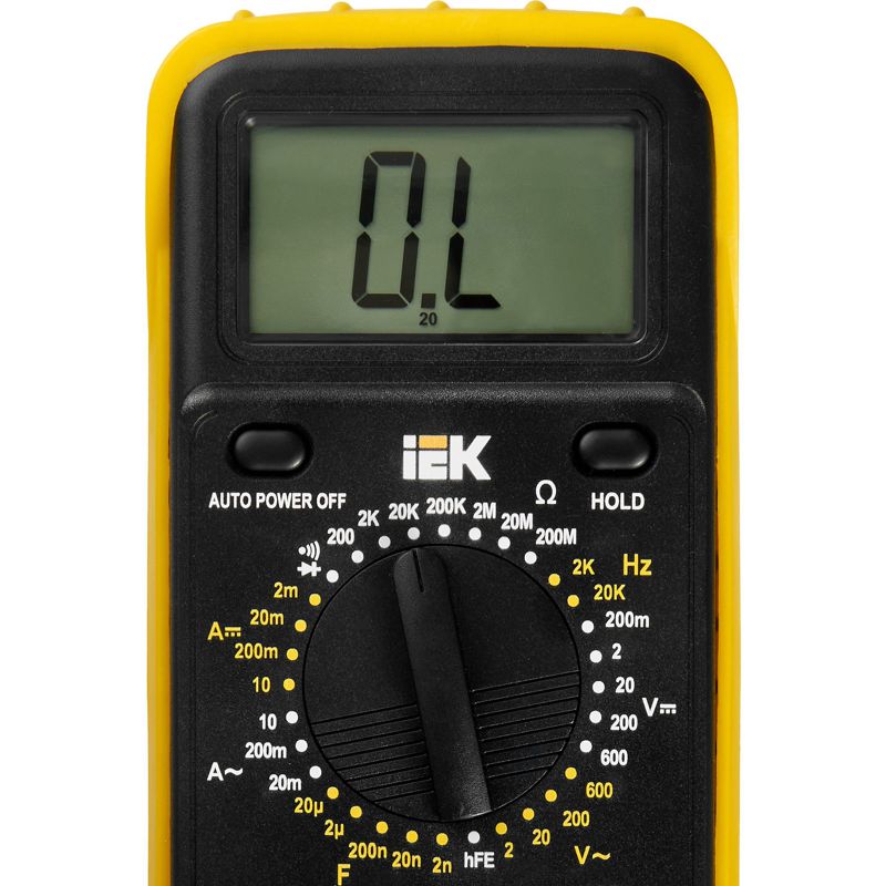 Мультиметр цифровой Professional MY63 IEK TMD-5S-063