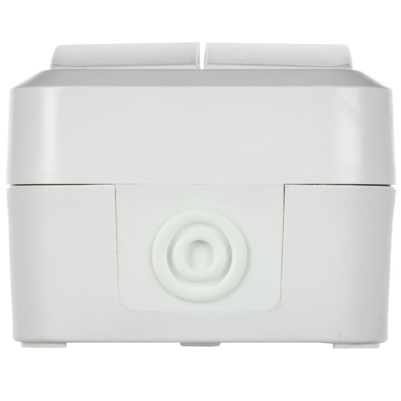 Выключатель 2-кл. ОП TORS TS305 10А IP55 бел. IEK TS-V20-0-10-55-K01