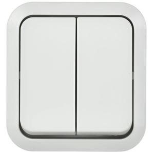Выключатель 2-кл. ОП TORS TS305 10А IP55 бел. IEK TS-V20-0-10-55-K01
