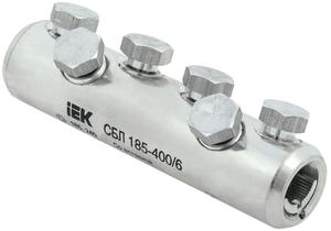 Соединитель болтовой луженый СБЛ 185-400/6 35кВ IEK UCB11-185-400-06-35-1