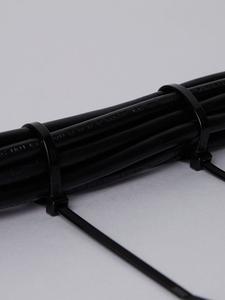Хомут кабельный 4.8х200 нейл. черн. (уп.100шт) IEK UHH32-D048-200-100