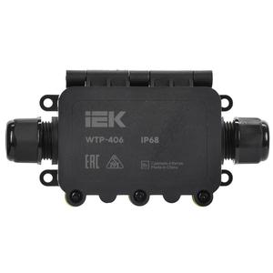 Коробка распределительная герметичная WTP-406 IP68 2 ввода IIEK UWB10-I-450-40-02-68
