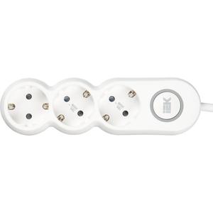 Удлинитель 3х1.5м с заземл. 16А IP20 Uno У03В 2P+PE 250В 3х1.5 IEK WYP53-16-03-D15-ZK