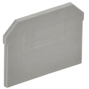 Заглушка для CTS-MC ARMAFIX 3 вывода 4кв.мм сер. IEK YCT12-00-3-K03-004-ZGL