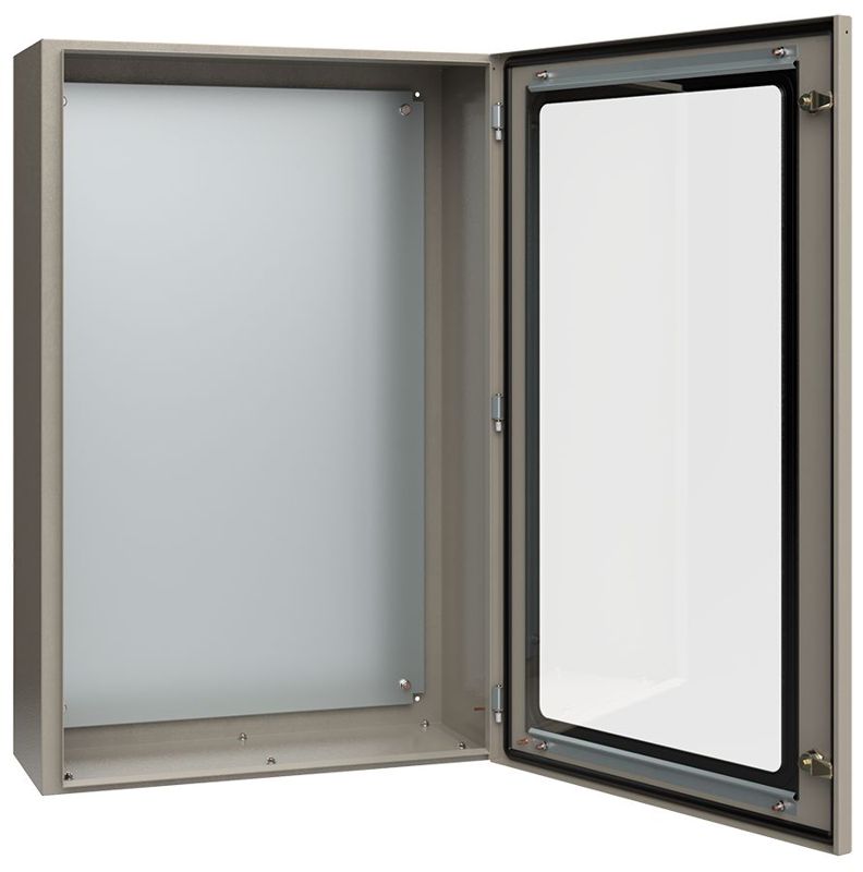 Корпус ЩМП-5-0 1000х650х285 IP54 У2 прозр. дверь метал. IEK YKM11-05-54-1