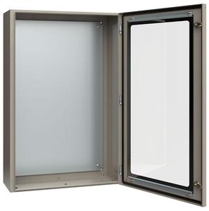 Корпус ЩМП-5-0 1000х650х285 IP54 У2 прозр. дверь метал. IEK YKM11-05-54-1