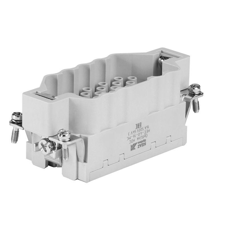 Вилка OptiLink HDC-HEE-40-16-MC-(0.14-4.0) 500В КЭАЗ 352242