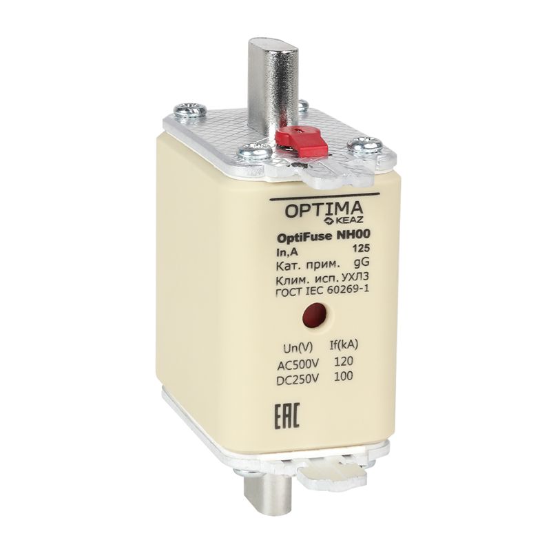 Вставка плавкая OptiFuse NH00-63-gG-УХЛ3 КЭАЗ 374933