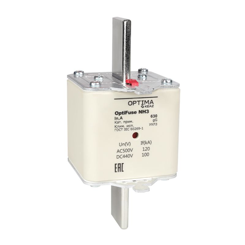 Вставка плавкая OptiFuse NH3-400-gG-УХЛ3 КЭАЗ 374958