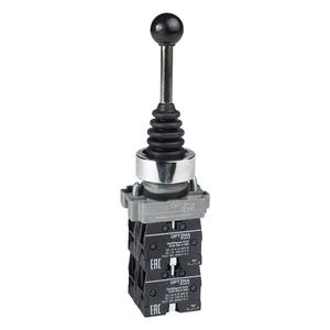 Джойстик OptiSignal D22 C4-J4F-240 метал. 4 положения 4НО с фиксацией КЭАЗ 380096