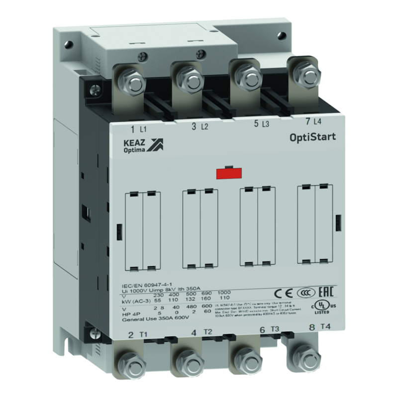 Контактор OptiStart K-AF-230-40-00-E230 кат. AC/DC с электрон. управлением КЭАЗ 334953
